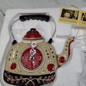 Allen Designs 'Kettle's On" Pendulum Clock